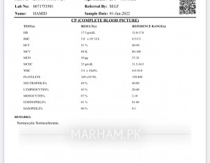 Plz Check My CBC Report