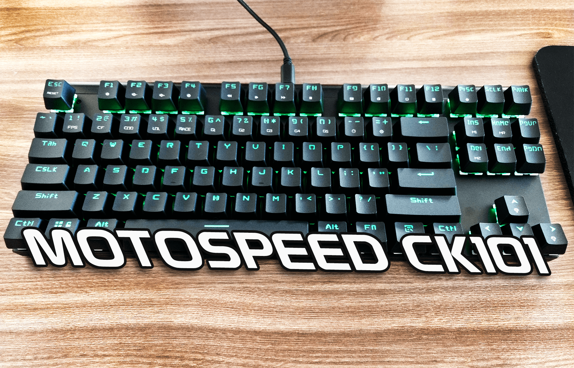 Review: Teclado Gamer Motospeed CK101