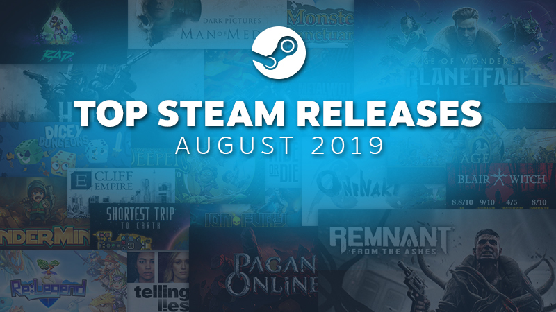 Lista de jogos Best Sellers da Steam em agosto traz novidades
