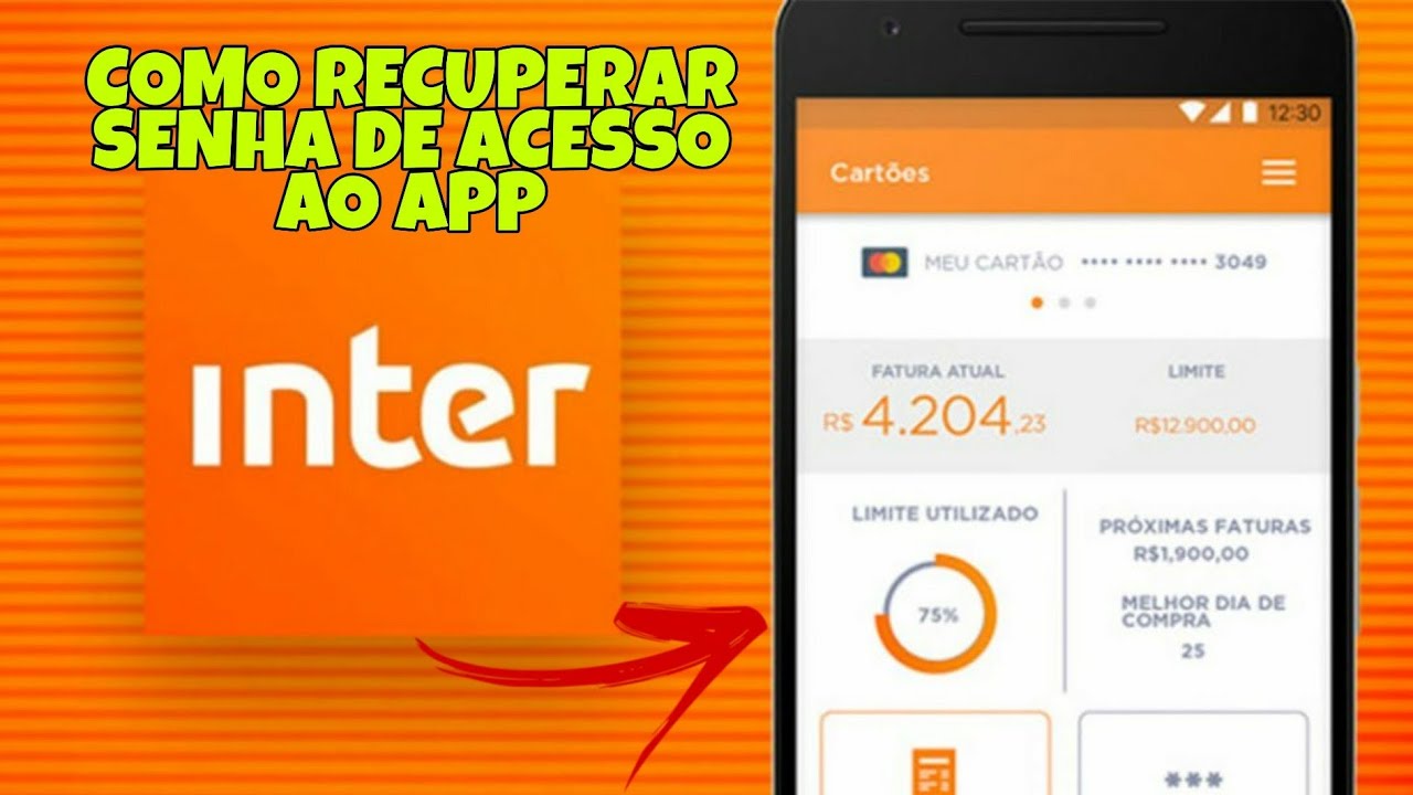 Como alterar senha do banco Inter? Passo a passo