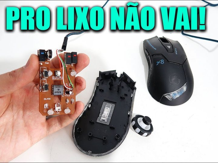 Como consertar um mouse que caiu no chão? Veja passo a passo