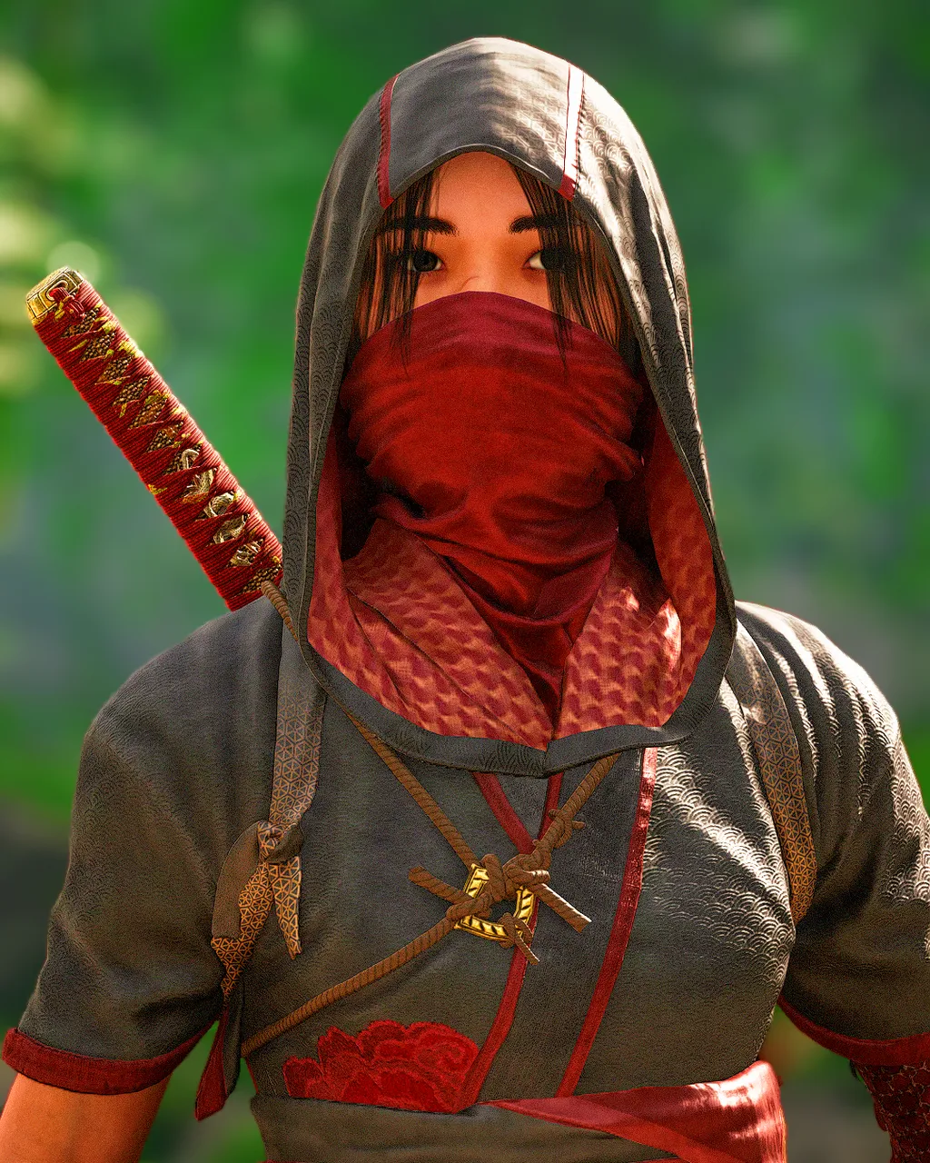 Looking sharp in red