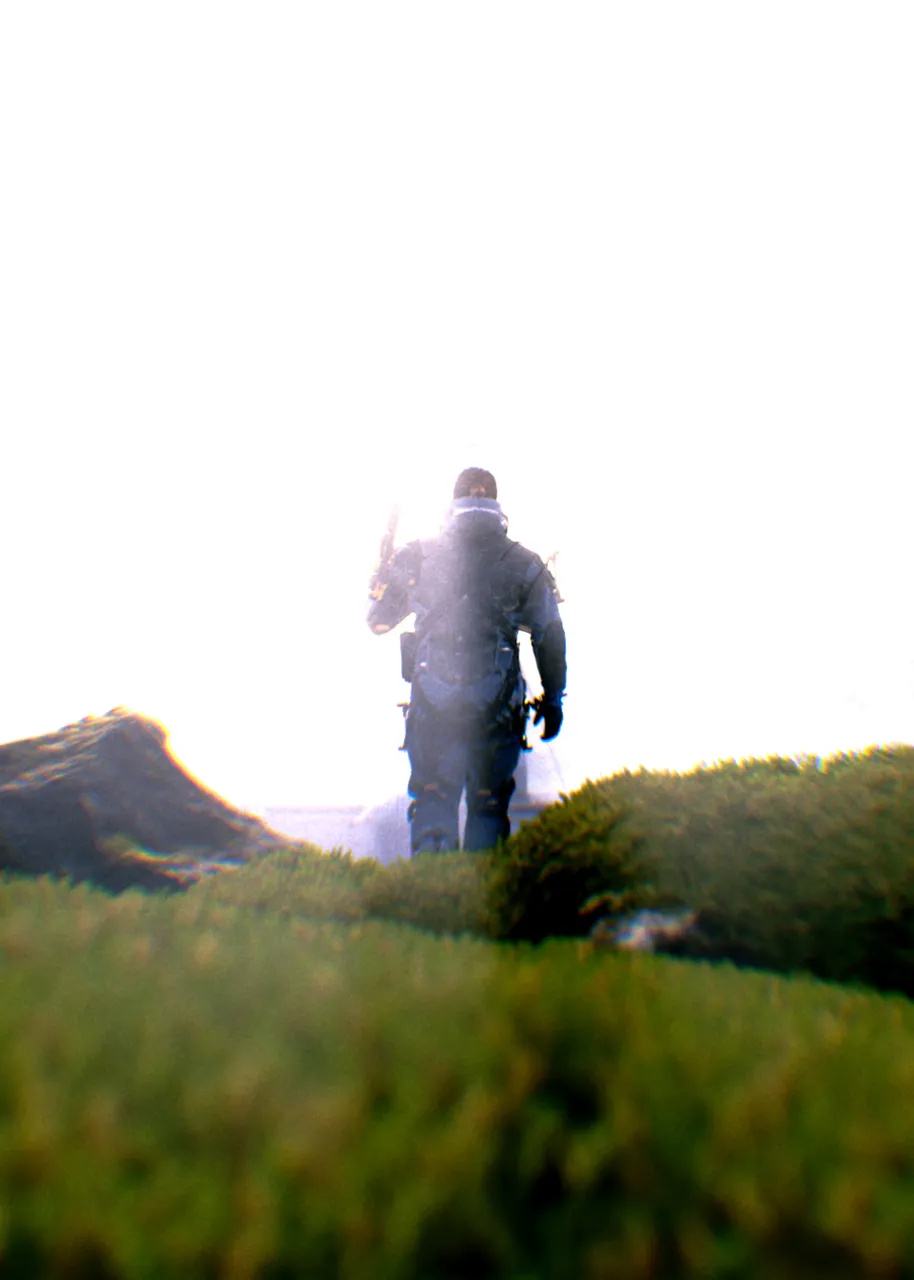 Sam Porter Bridges walking toward the light