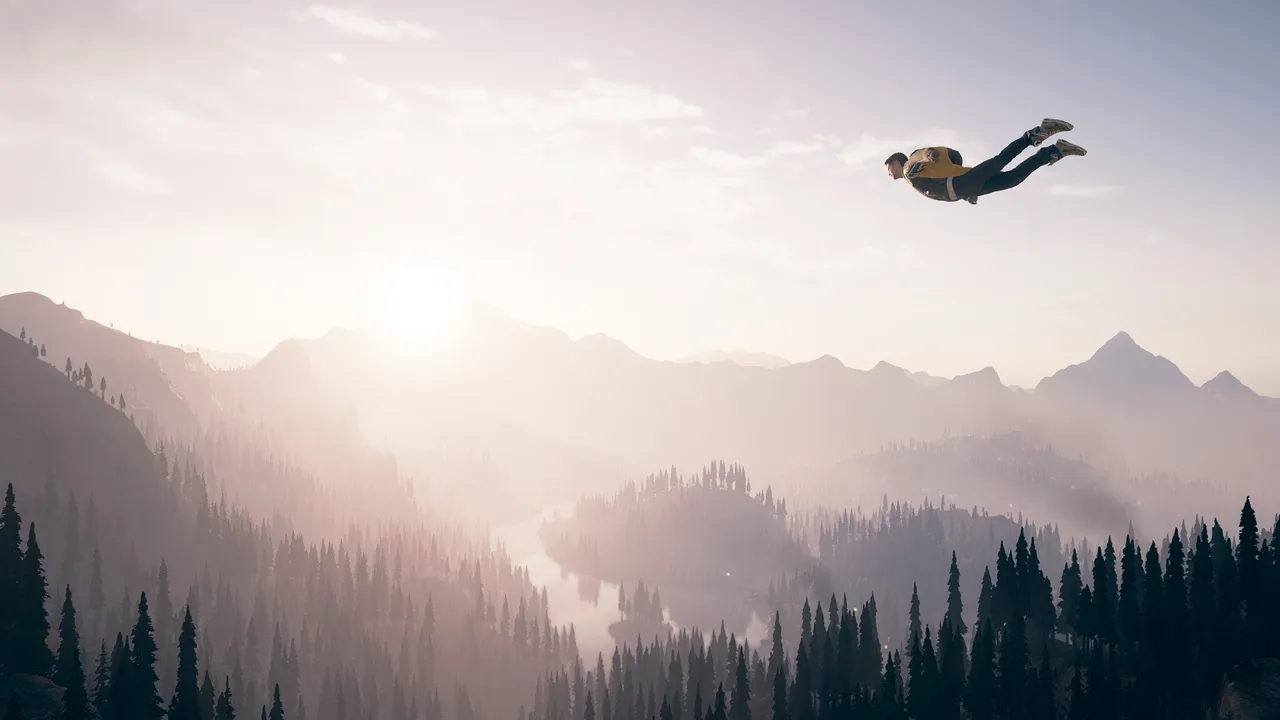 Flying high