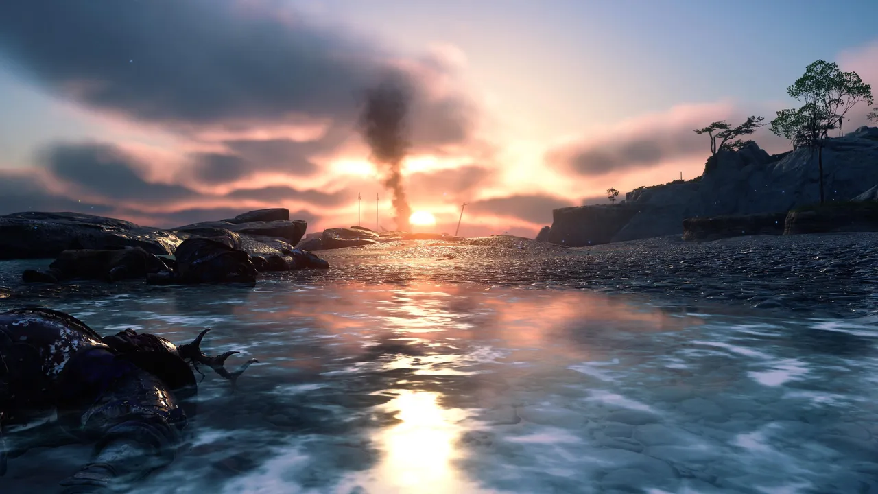 Sunset on Water