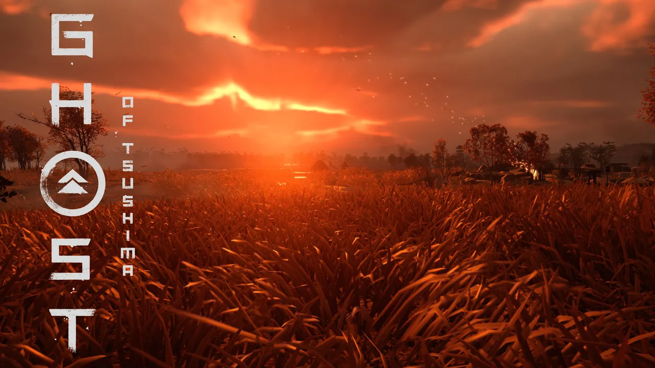 Sunset over Tsushima