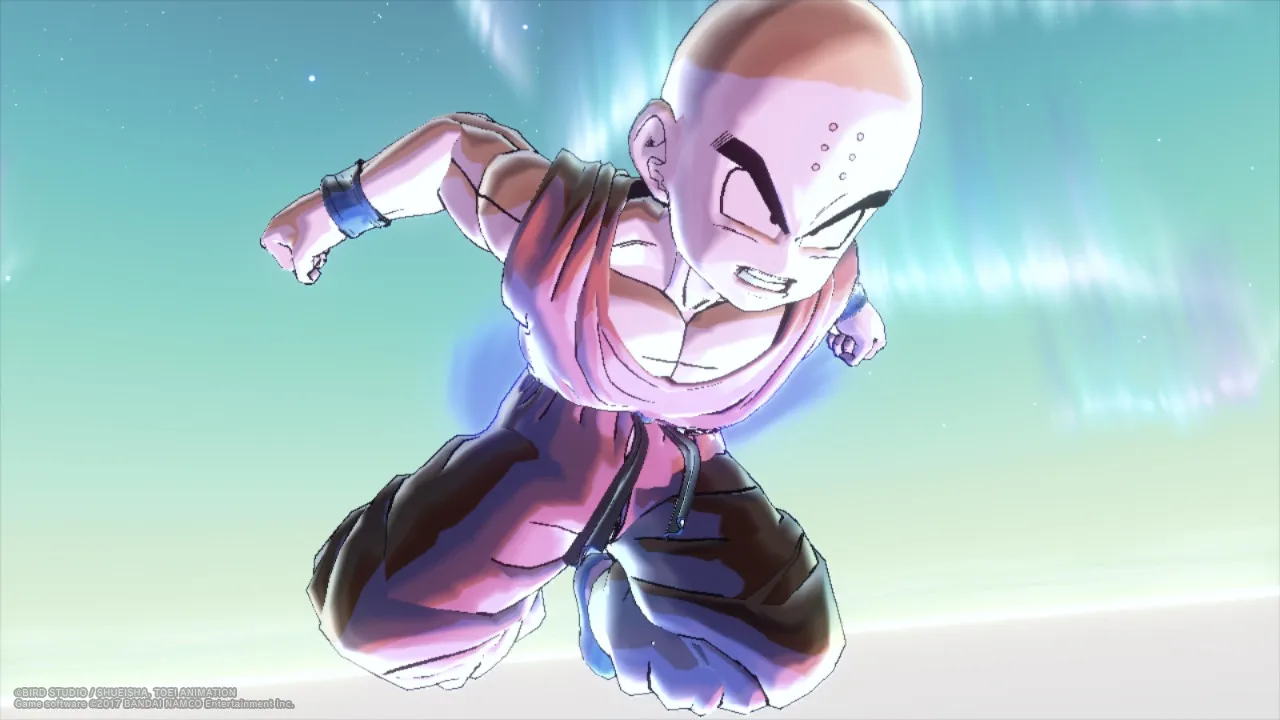 Krillin ready to go