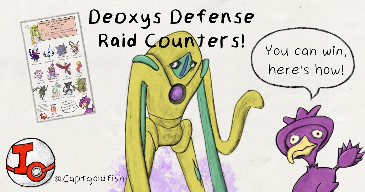 Deoxys (Defense) (Pokémon GO): Stats, Moves, Counters, Evolution