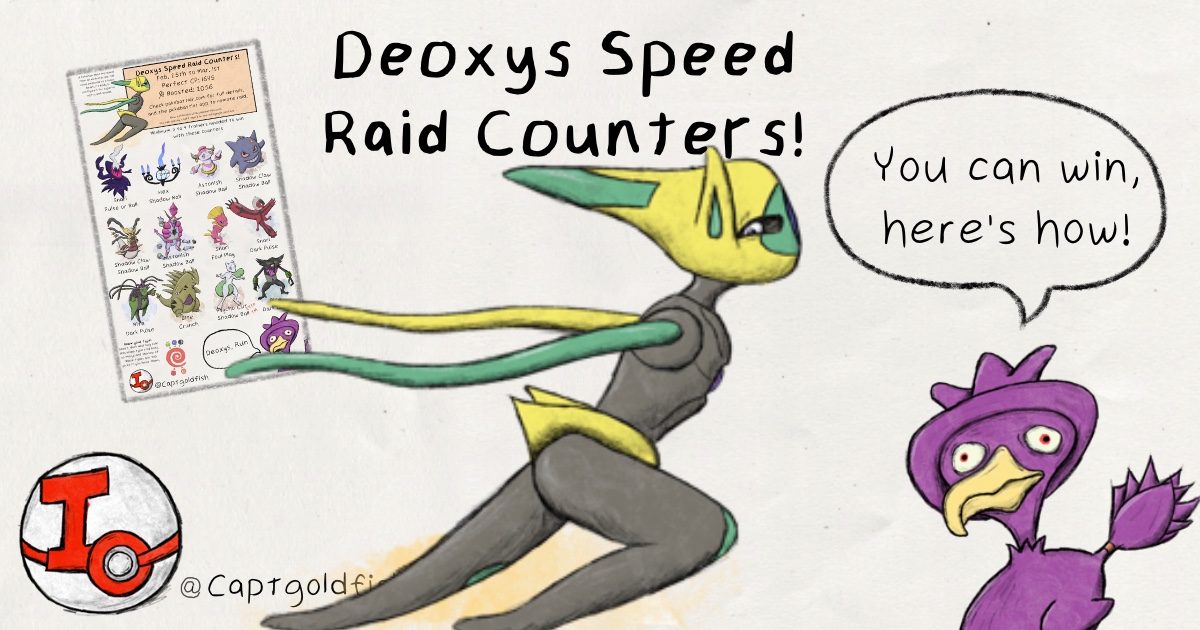 Deoxys Speed Counters Pokemon Go Pokebattler