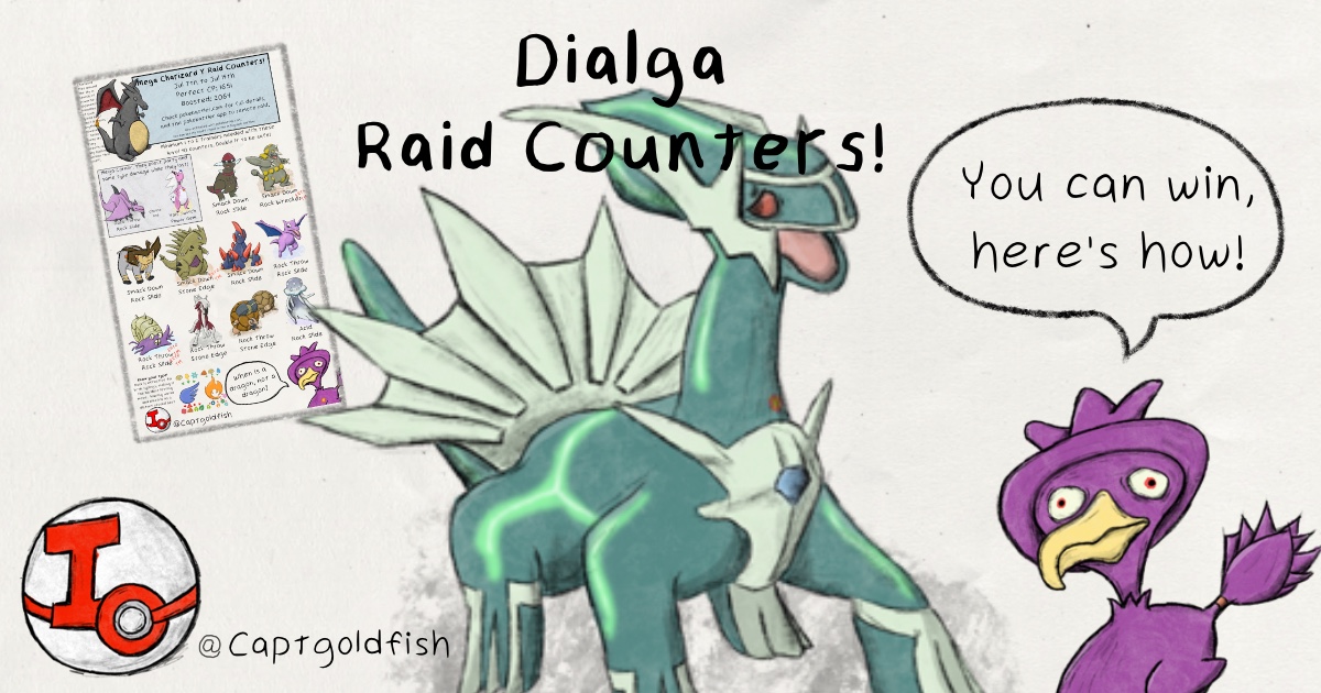 Pokémon Go Dialga counters, weaknesses and moveset explained