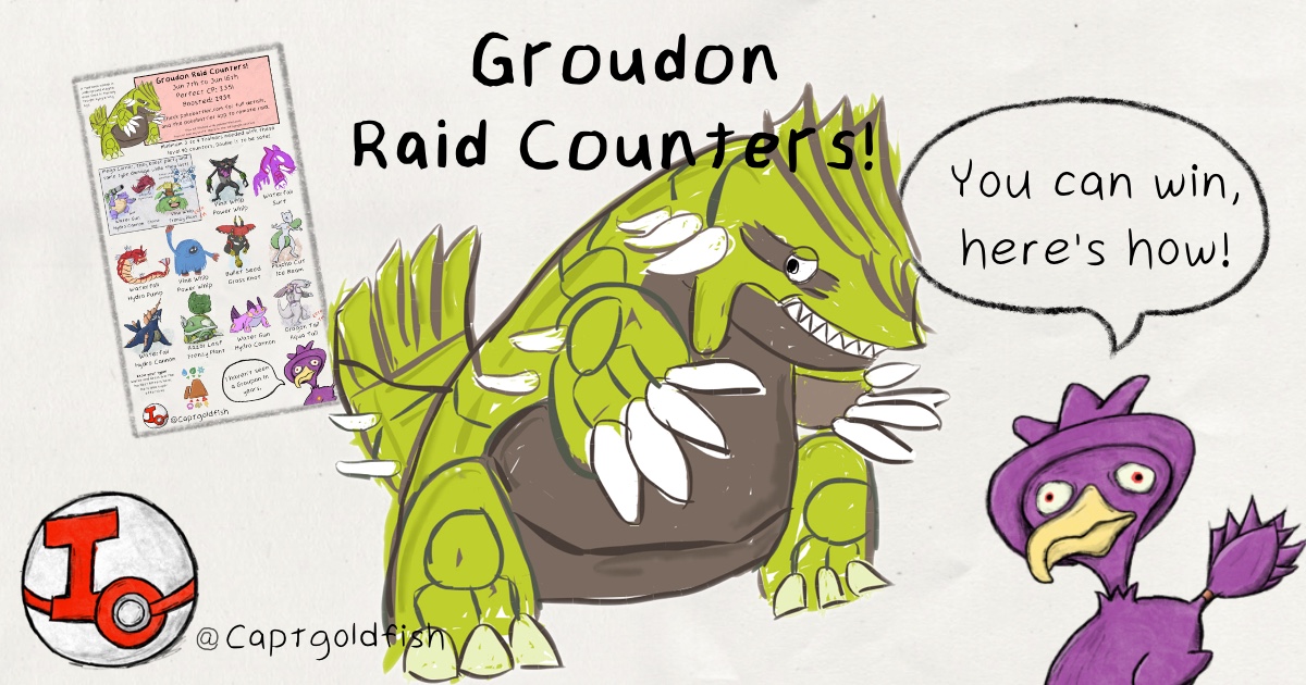 Groudon Counters - Pokemon GO Pokebattler