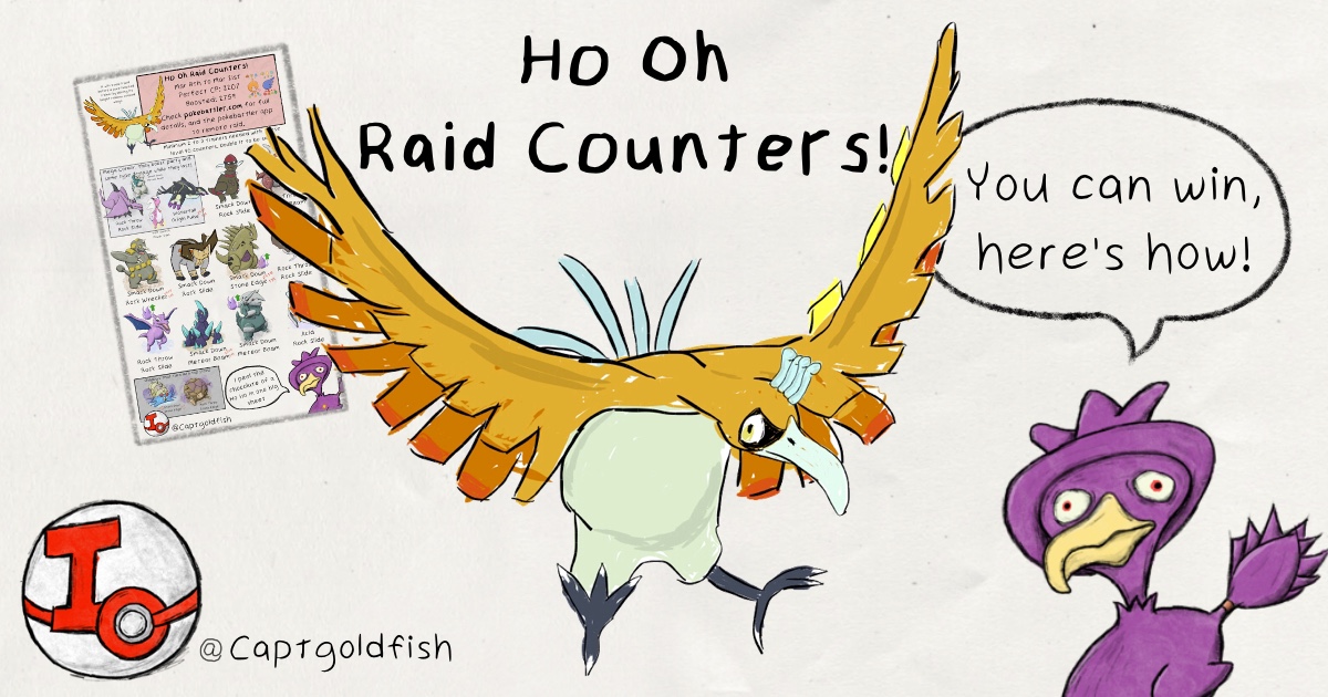 Pokémon Go Ho-oh best movesets, weakness, counters, and raid guide