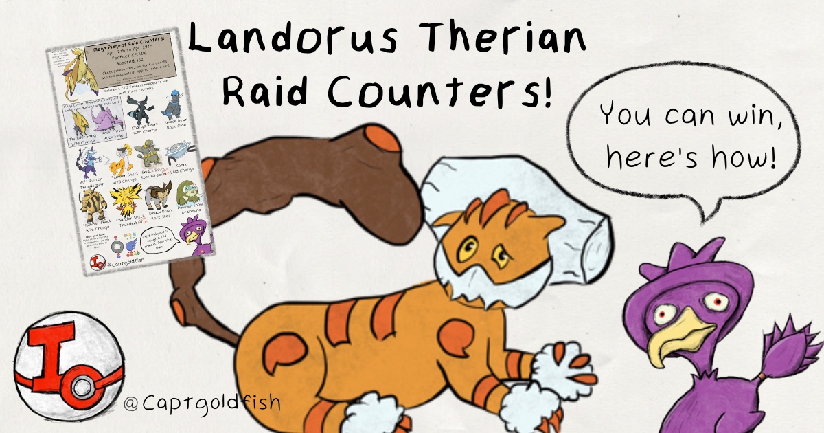 Pokémon GO: Landorus Therian; como pegar, ataques e counters