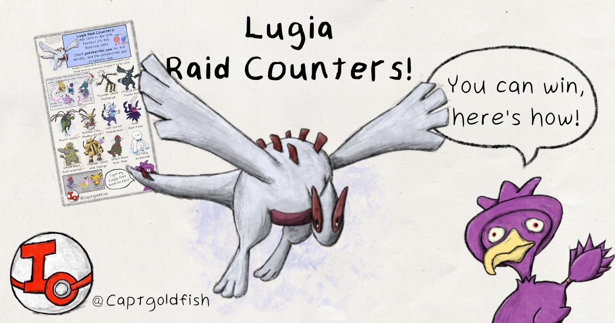 Shiny Lugia Raid Guide: Top Counters For Pokémon GO Players