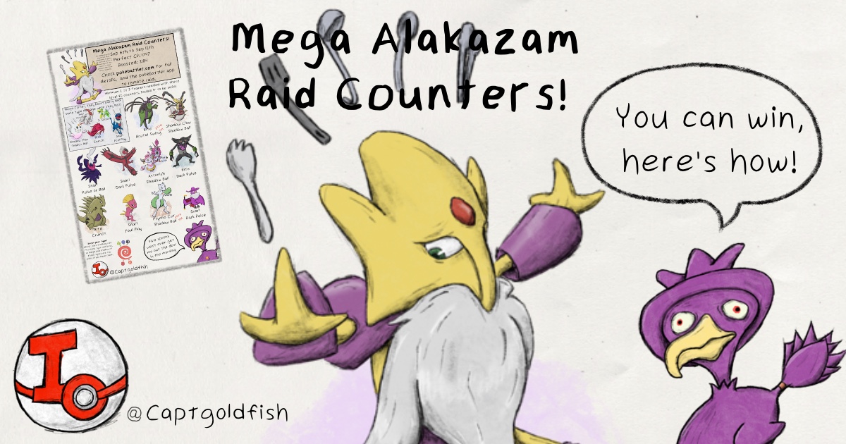 Pokémon Go - Mega Alakazam counters - counters, fraquezas e