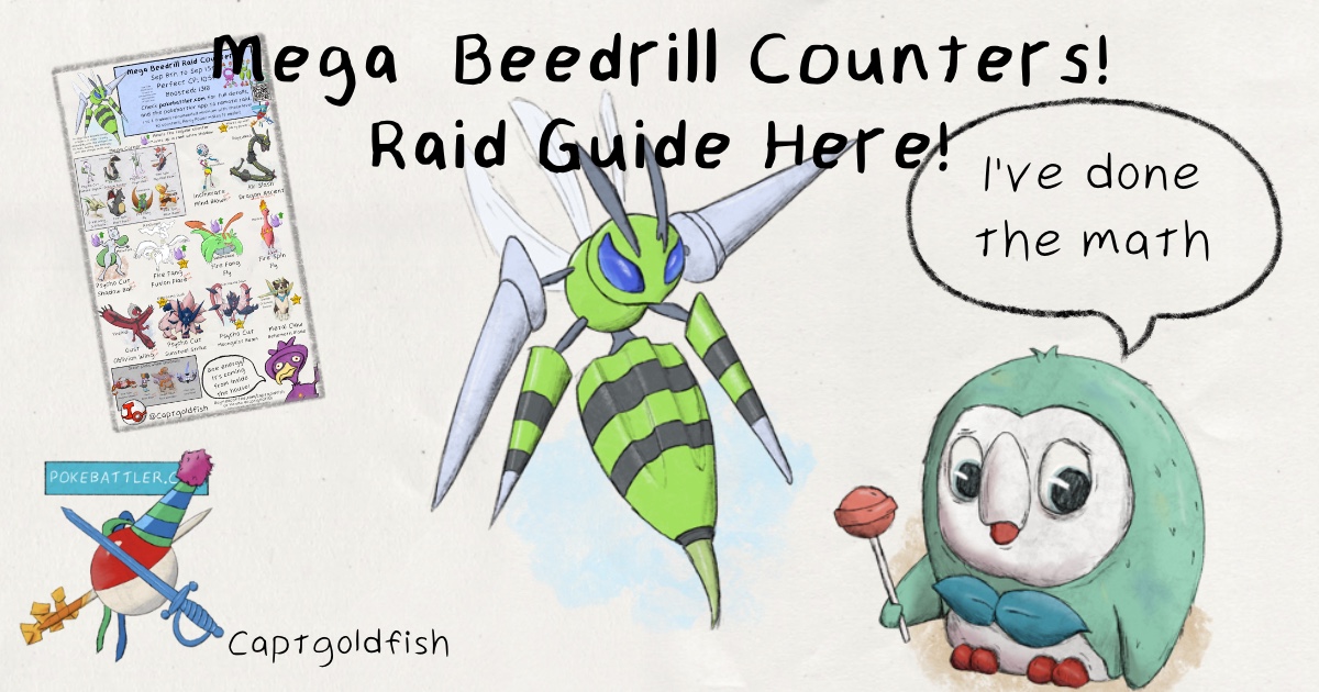 Download Mega Beedrill Infographic