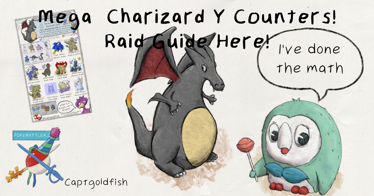 Download Mega Charizard Y Infographic