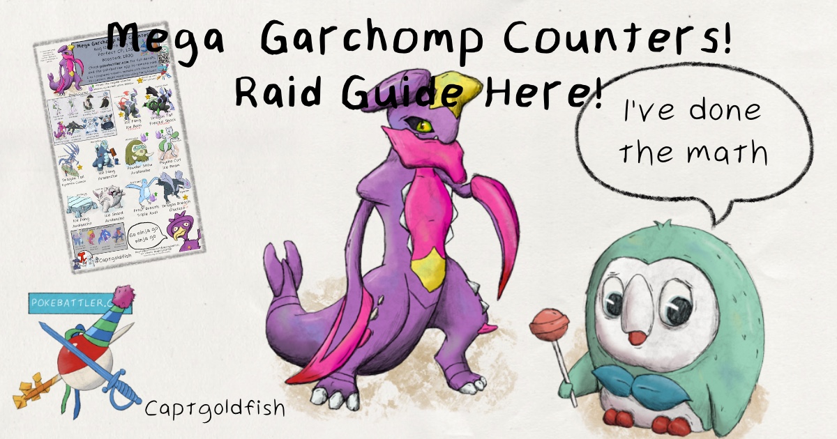 Download Mega Garchomp Infographic