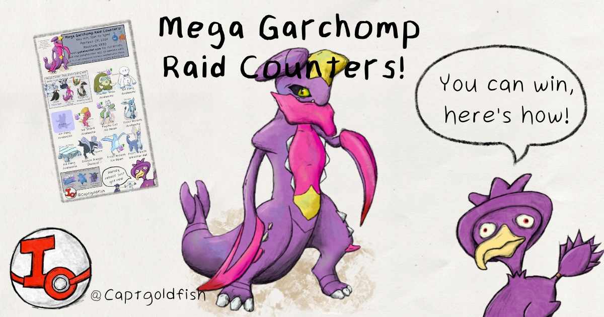 Download Mega Garchomp Infographic