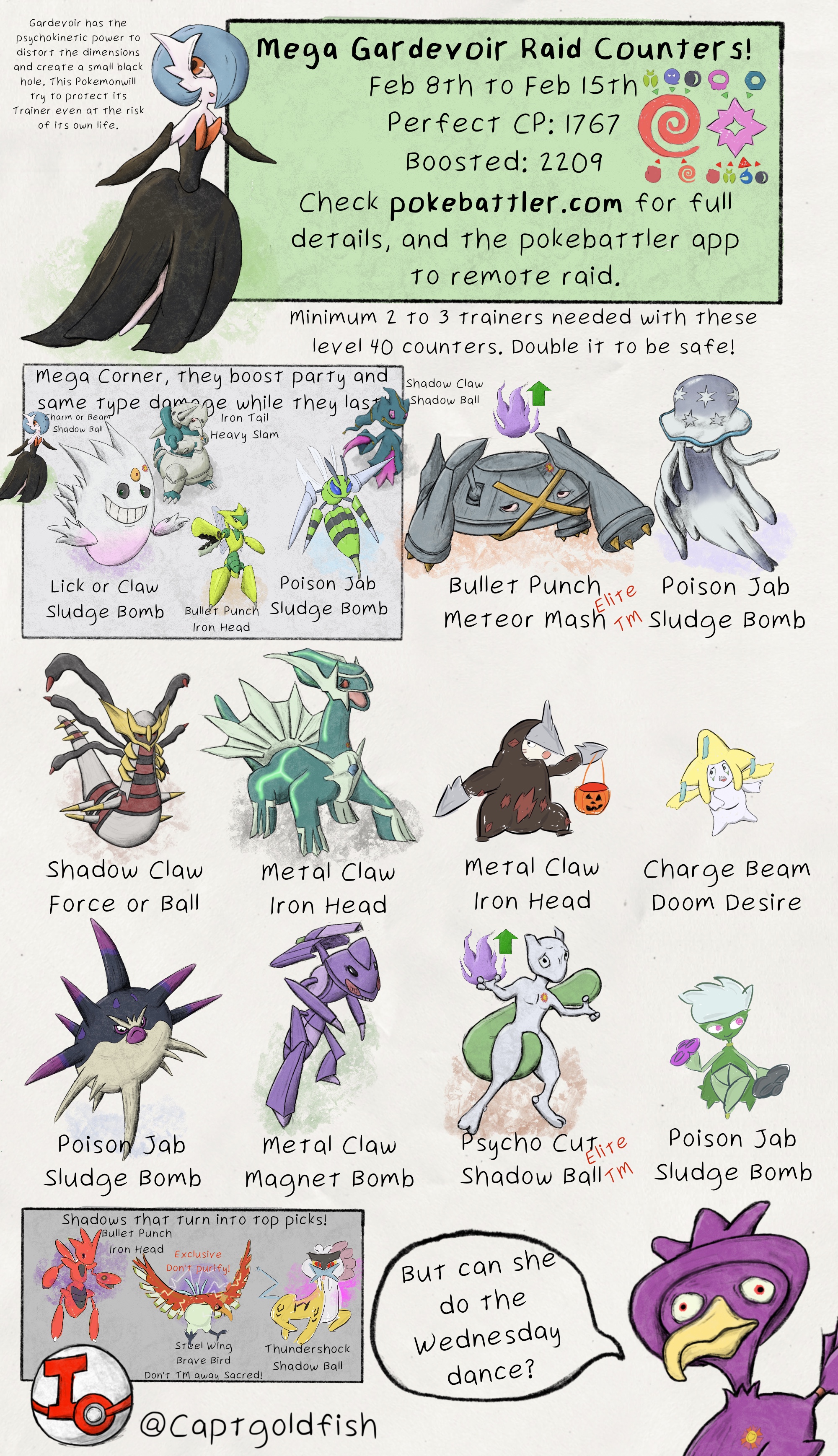 Purify or Evolve or Raid more for Mega Gardevoir? : r/pokemongo