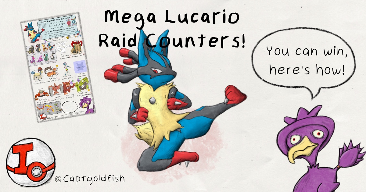 Download Mega Lucario Infographic