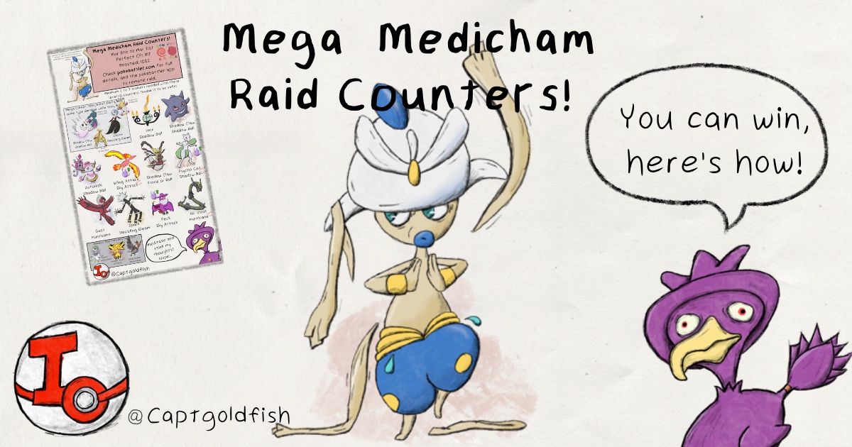 Pokémon Go Mega Medicham guide: best counters for the raid - Video Games on  Sports Illustrated