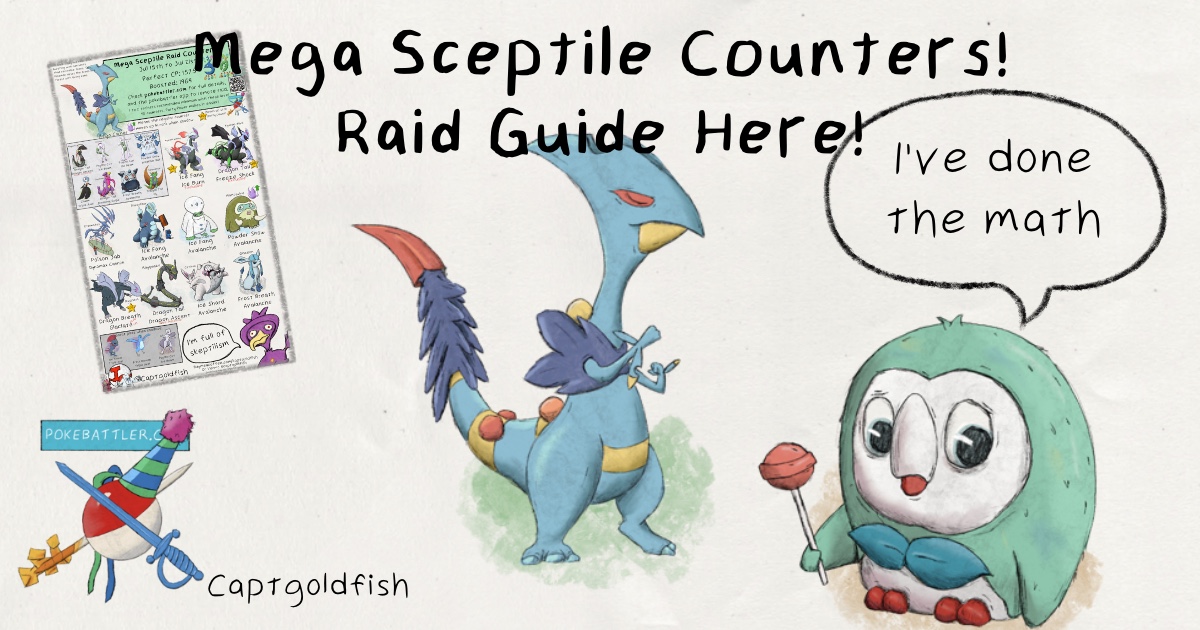 Download Mega Sceptile Infographic