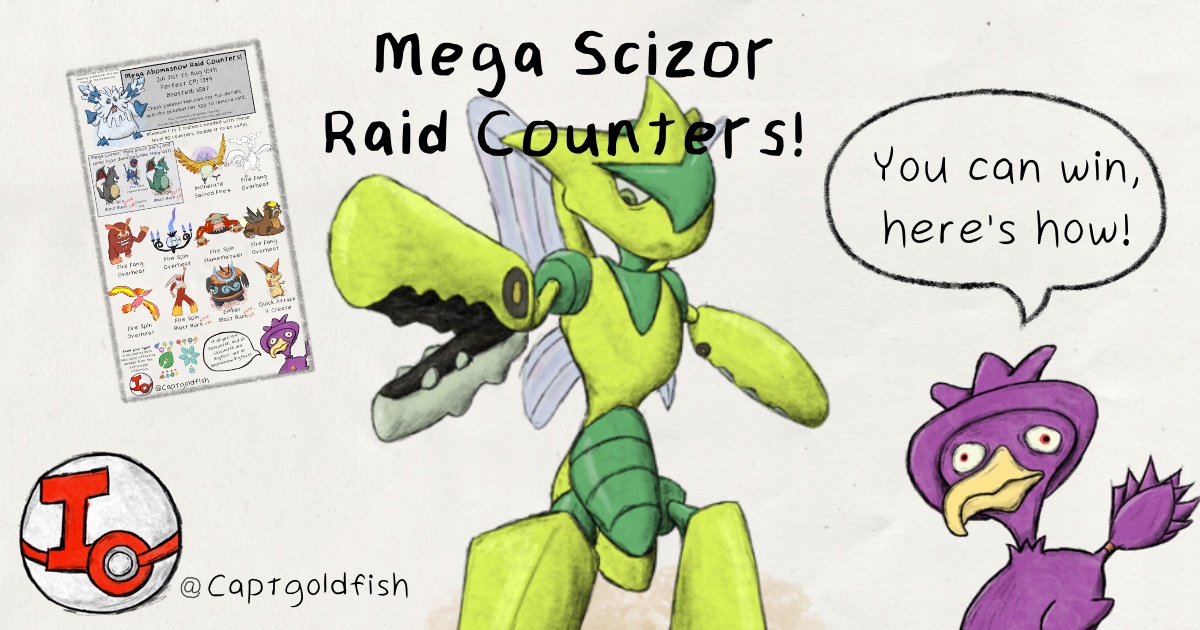 Mega Scizor (Pokémon GO): Stats, Moves, Counters, Evolution