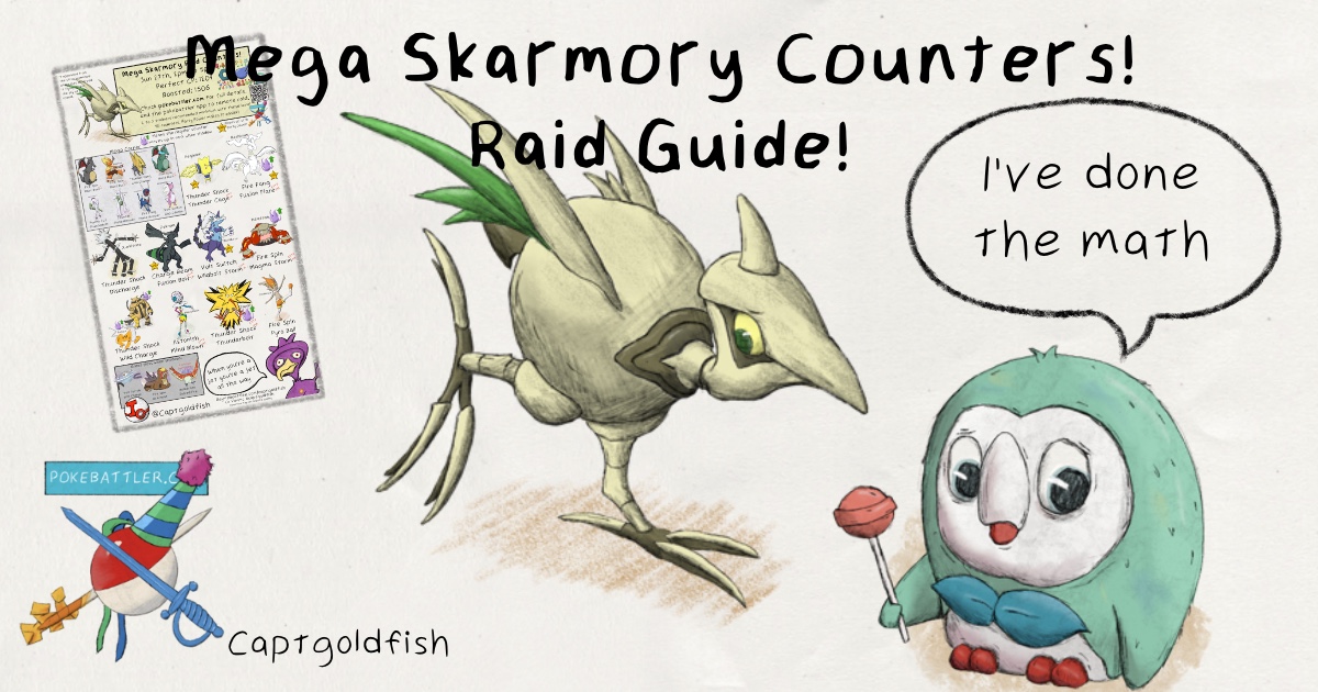 Download Mega Skarmory Infographic