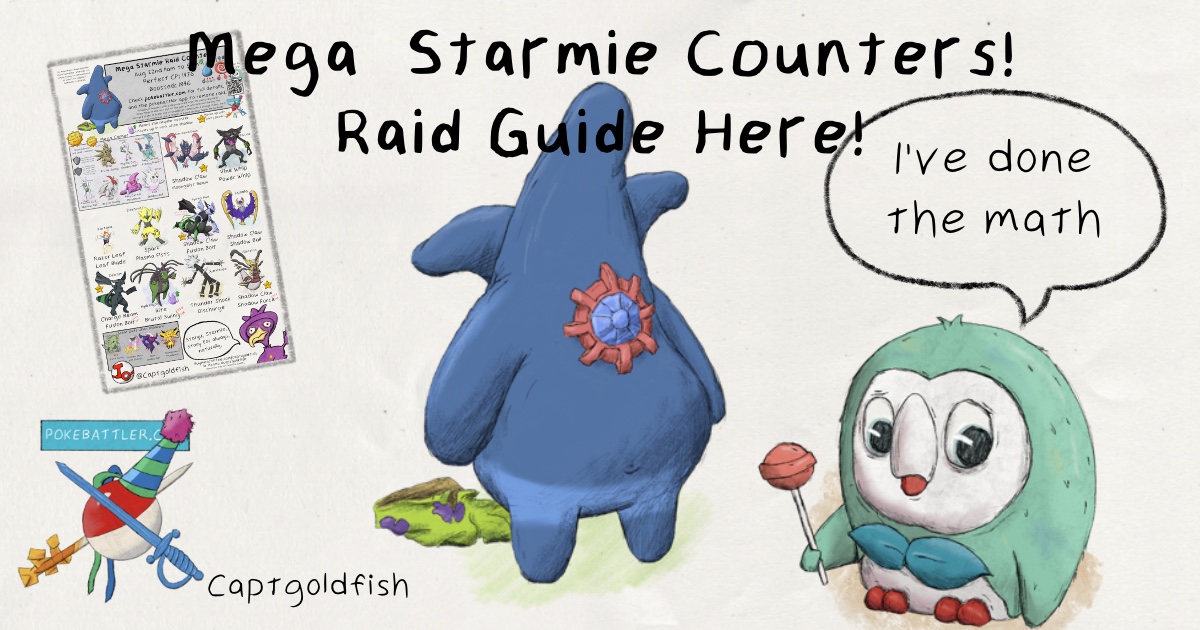 Download Mega Starmie Infographic