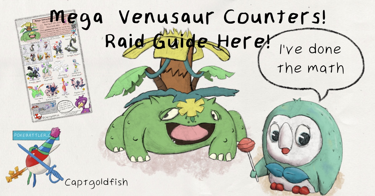 Download Mega Venusaur Infographic