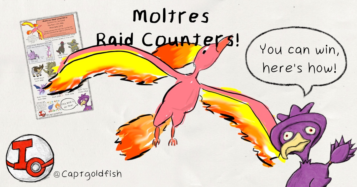 Here's When Moltres And Zapdos Are Coming To 'Pokémon GO' (And