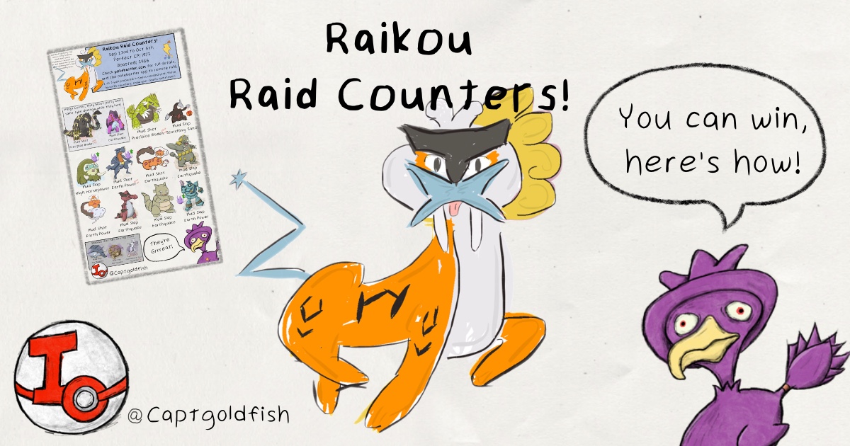 Raikou Counters - Pokemon GO Pokebattler