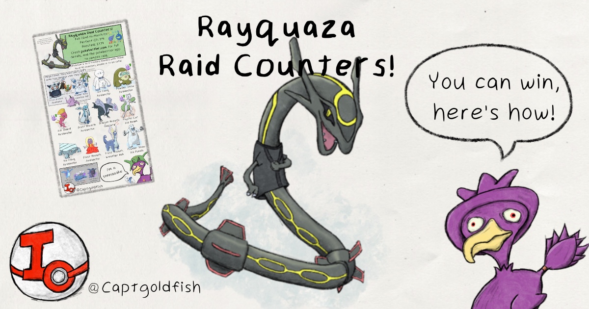 Download Rayquaza Infographic