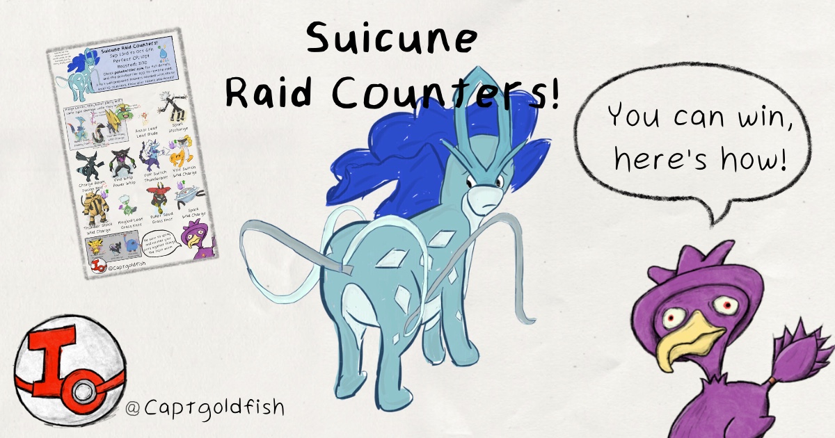 Suicune (Pokémon GO) - Best Movesets, Counters, Evolutions and CP