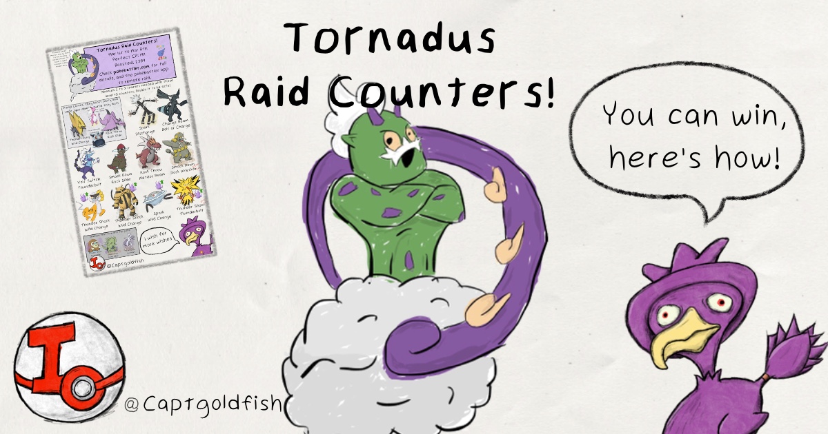 Tornadus (Therian Form) Raid Guide