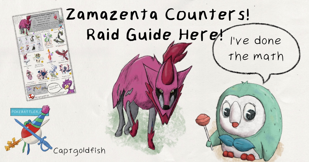 Download Zamazenta Infographic