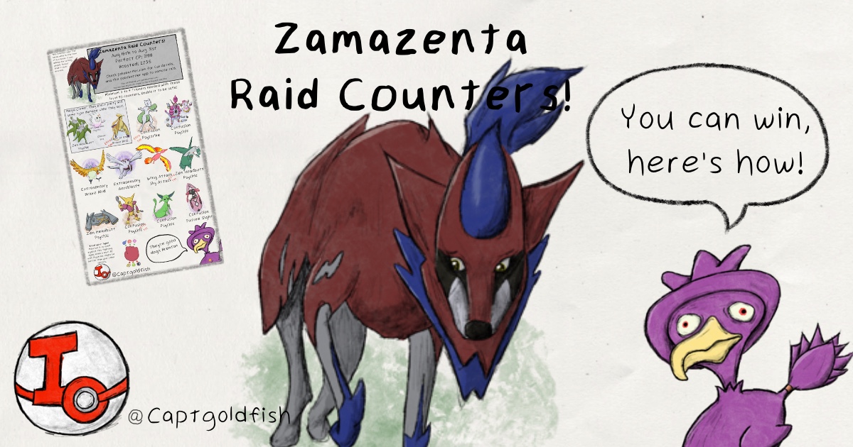 Pokémon Go: Best Zamazenta raid counters