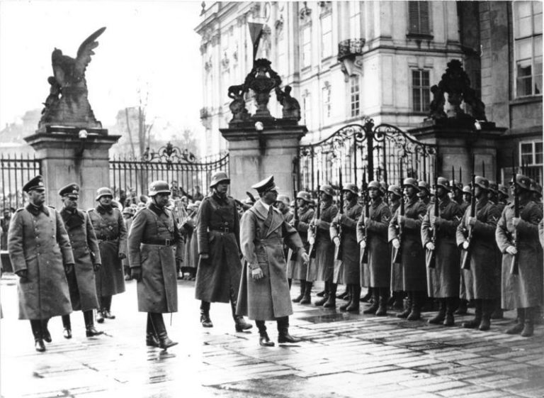 Picture of Adolf Hitler in Prague