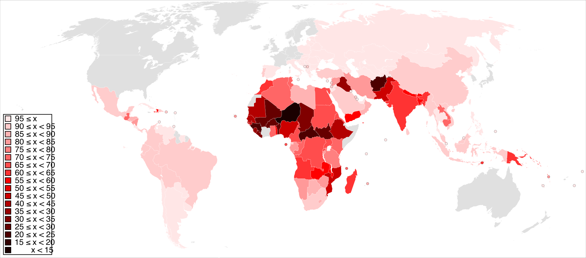 Female Literacy Rates
