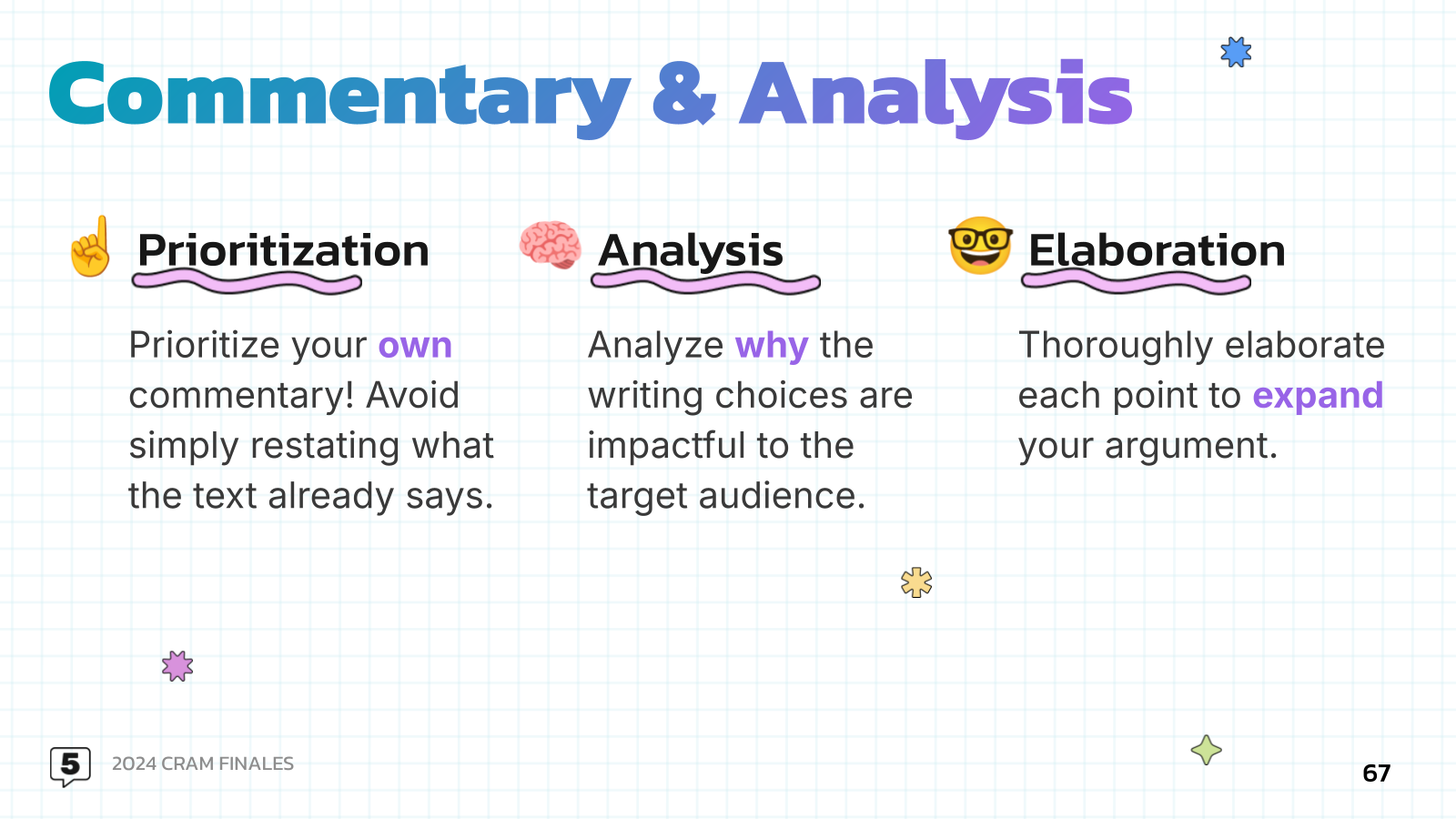 commentary and analysis