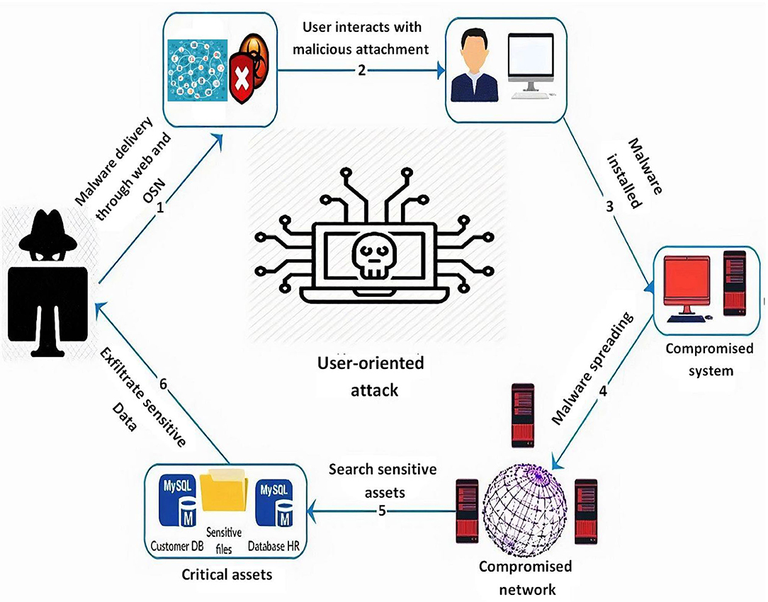 Common attack vectors, Frontiers | Handling User-Oriented Cyber-Attacks: STRIM, a User-Based Security Training Model