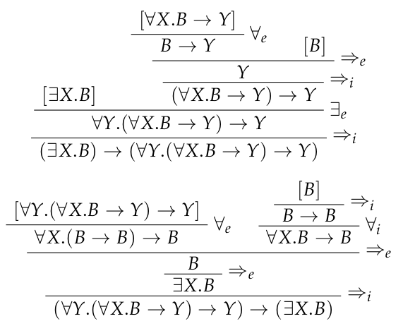 Completeness and Compactness, Second Order Logic: Existential could be expressed as a universal quantifier. - Mathematics ...