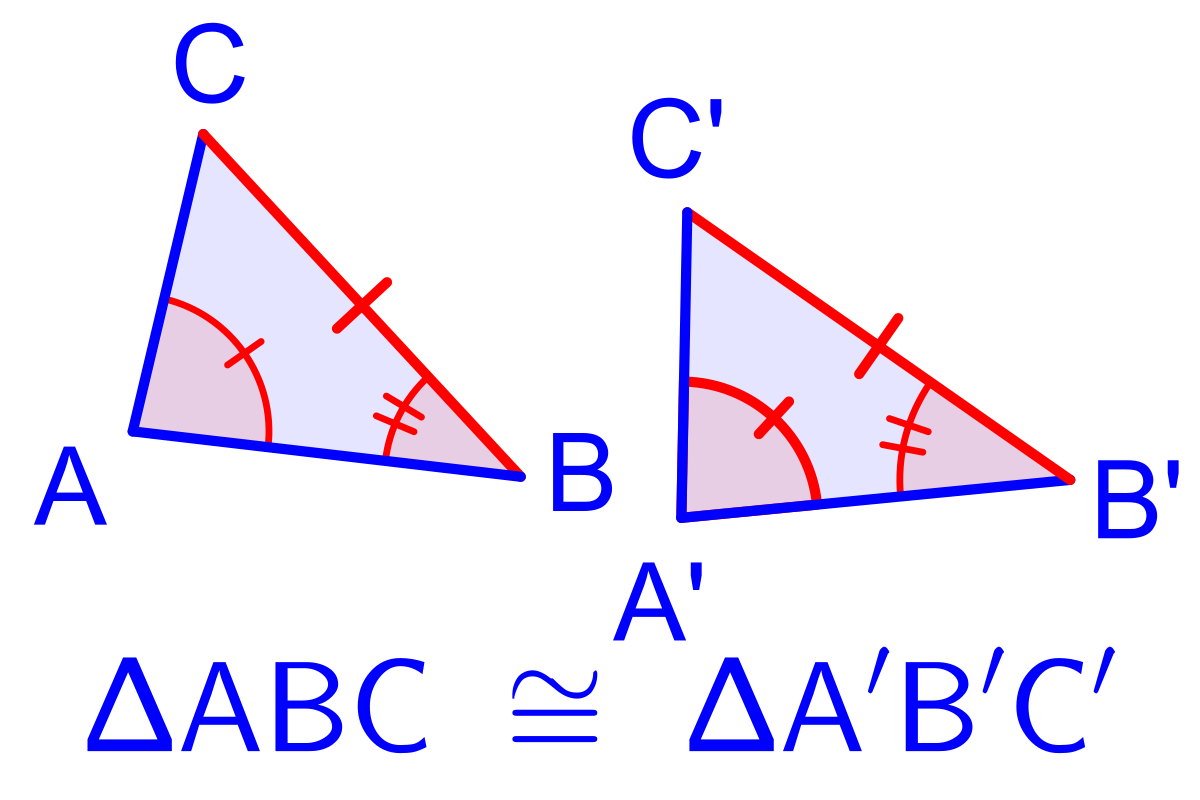 Congruence of overlapping triangles, Congruence (geometry) - Wikipedia