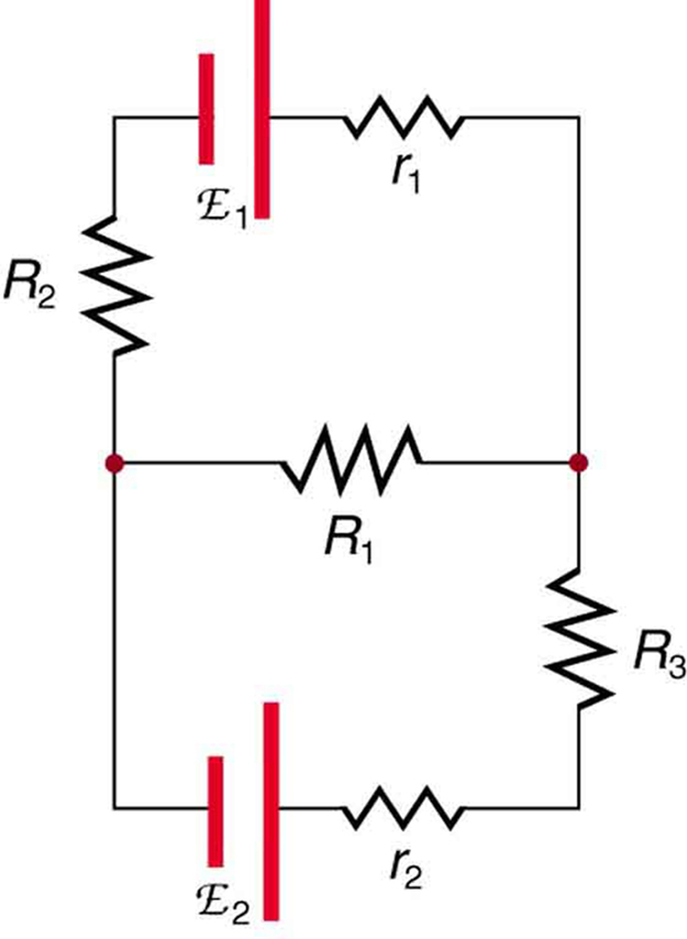 Definition of series circuits, 21.3 Kirchhoff’s Rules – College Physics: OpenStax