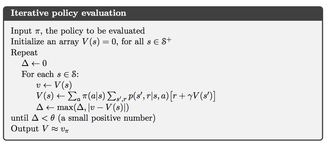 Fundamental Concepts, Notes on Reinforcement Learning (2): Dynamic Programming - Billy Ian's Short Leisure-time Wander
