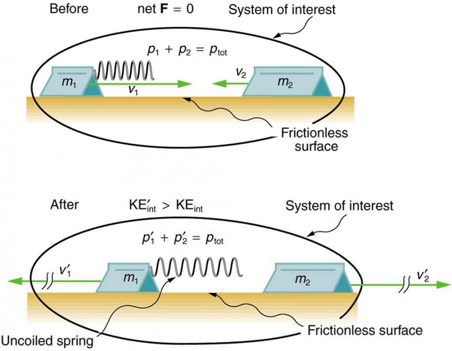 Elastic vs inelastic collisions, Inelastic Collisions in One Dimension | Physics