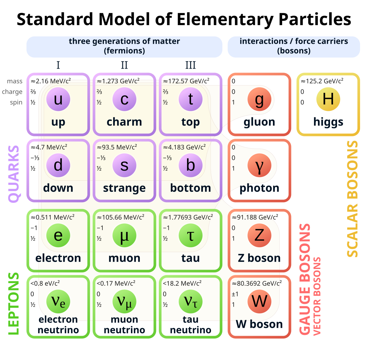 Fermions and Bosons: Building Blocks of Matter, W and Z bosons - Wikipedia