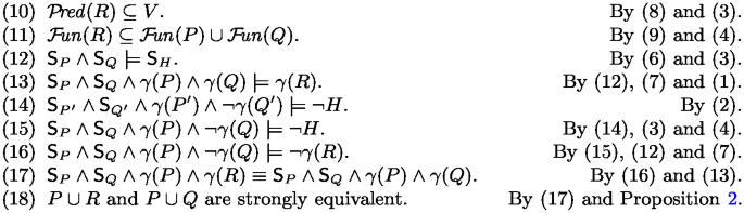 Formal Verification using ATP, Synthesizing Strongly Equivalent Logic Programs: Beth Definability for Answer Set Programs via ...