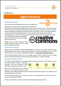 Gold open access, Resources on open access – Australasian Open Access Strategy Group